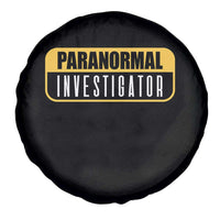 Paranormal Investigator Ghost Hunting Spare Tire Cover EVP Halloween Ghost Researchers - Wonder Print Shop