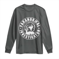 Paranormal Investigator Ghost Hunting Long Sleeve Shirt EVP Halloween - Wonder Print Shop
