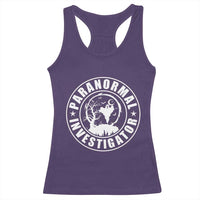 Paranormal Investigator Ghost Hunting Racerback Tank Top EVP Halloween - Wonder Print Shop