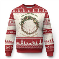 This Is The Season This Is The Reason Christian Xmas Ugly Christmas Sweater - Wonder Print Shop