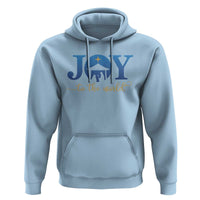 Joy To The World Hoodie Christian Christmas Nativity Scene Star Of Bethlehem