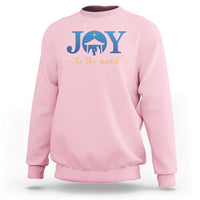 Joy To The World Sweatshirt Christian Christmas Nativity Scene Star Of Bethlehem - Wonder Print Shop