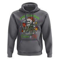 Look At Me Being Festive And Shit Hoodie Funny Christmas Skeleton - Wonder Print Shop