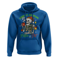 Look At Me Being Festive And Shit Hoodie Funny Christmas Skeleton - Wonder Print Shop