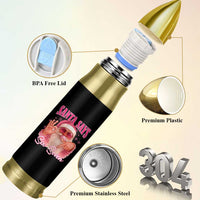 Funny Pink Santa Says Six Seven Bullet Tumbler 67 Christmas Meme Gen Alpha - Wonder Print Shop