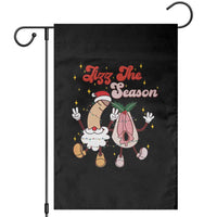 Dirty Christmas Jizz The Season Garden Flag Funny Xmas Inappropriate Adult Humor - Wonder Print Shop