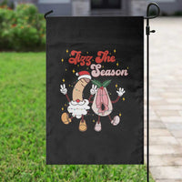 Dirty Christmas Jizz The Season Garden Flag Funny Xmas Inappropriate Adult Humor - Wonder Print Shop