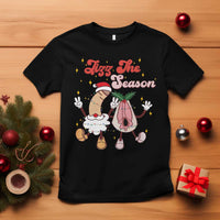 Dirty Christmas Jizz The Season T Shirt Funny Xmas Inappropriate Adult Humor - Wonder Print Shop