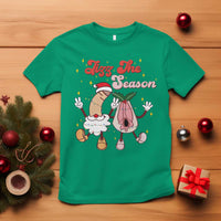 Dirty Christmas Jizz The Season T Shirt Funny Xmas Inappropriate Adult Humor - Wonder Print Shop
