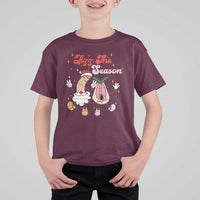Dirty Christmas Jizz The Season T Shirt For Kid Funny Xmas Inappropriate Adult Humor - Wonder Print Shop