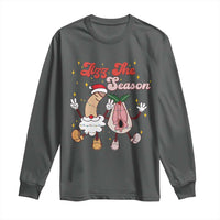 Dirty Christmas Jizz The Season Long Sleeve Shirt Funny Xmas Inappropriate Adult Humor - Wonder Print Shop