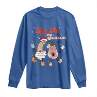 Dirty Christmas Jizz The Season Long Sleeve Shirt Funny Xmas Inappropriate Adult Humor - Wonder Print Shop