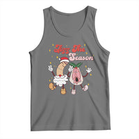 Dirty Christmas Jizz The Season Tank Top Funny Xmas Inappropriate Adult Humor - Wonder Print Shop