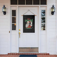 Funny Merry Christmas Assholes Garden Flag Xmas Naughty Santa Adult Jokes - Wonder Print Shop