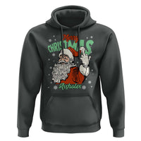 Funny Merry Christmas Assholes Hoodie Xmas Naughty Santa Adult Jokes - Wonder Print Shop