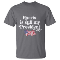Harris Is Still My President T Shirt Vintage American Flag - Wonder Print Shop