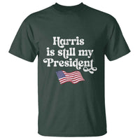 Harris Is Still My President T Shirt Vintage American Flag - Wonder Print Shop
