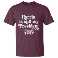 Harris Is Still My President T Shirt Vintage American Flag - Wonder Print Shop