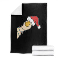 Funny Christmas Silly Goose Festive Holiday Throw Blanket - Wonder Print Shop