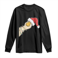 Funny Christmas Silly Goose Festive Holiday Long Sleeve Shirt - Wonder Print Shop