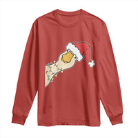 Funny Christmas Silly Goose Festive Holiday Long Sleeve Shirt - Wonder Print Shop