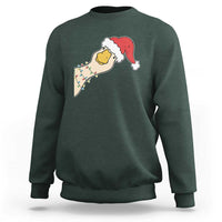 Funny Christmas Silly Goose Festive Holiday Sweatshirt - Wonder Print Shop