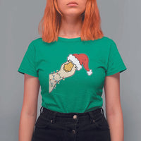 Funny Christmas Silly Goose Festive Holiday T Shirt For Women - Wonder Print Shop