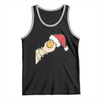 Funny Christmas Silly Goose Festive Holiday Tank Top - Wonder Print Shop