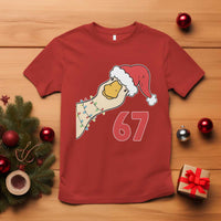 Funny Christmas Silly Goose 67 Meme Festive Holiday T Shirt - Wonder Print Shop