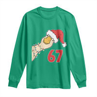 Funny Christmas Silly Goose 67 Meme Festive Holiday Long Sleeve Shirt - Wonder Print Shop
