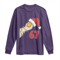 Funny Christmas Silly Goose 67 Meme Festive Holiday Long Sleeve Shirt - Wonder Print Shop