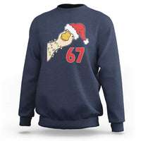 Funny Christmas Silly Goose 67 Meme Festive Holiday Sweatshirt - Wonder Print Shop