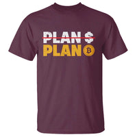 Bitcoin Plan B HODL T Shirt BTC Crypto Currency Traders Blockchain - Wonder Print Shop