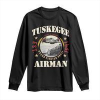 Tuskegee Airman Long Sleeve Shirt Heroes Of Freedom 332ND Fighter Group Est 1941