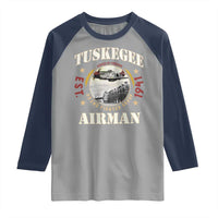 Tuskegee Airman Raglan Shirt Heroes Of Freedom 332ND Fighter Group Est 1941