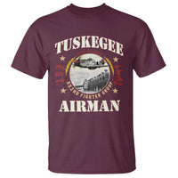 Tuskegee Airman T Shirt Heroes Of Freedom 332ND Fighter Group Est 1941