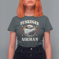 Tuskegee Airman T Shirt For Women Heroes Of Freedom 332ND Fighter Group Est 1941