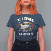 Tuskegee Airman T Shirt For Women Heroes Of Freedom 332ND Fighter Group Est 1941
