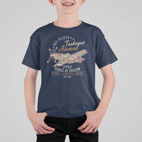 Tuskegee Airman T Shirt For Kid Heroes Of Freedom 332ND Fighter Group Est 1941 Vintage Fighter