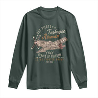 Tuskegee Airman Long Sleeve Shirt Heroes Of Freedom 332ND Fighter Group Est 1941 Vintage Fighter