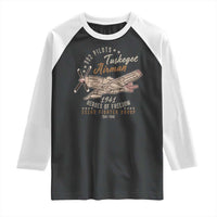 Tuskegee Airman Raglan Shirt Heroes Of Freedom 332ND Fighter Group Est 1941 Vintage Fighter