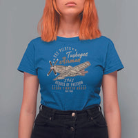 Tuskegee Airman T Shirt For Women Heroes Of Freedom 332ND Fighter Group Est 1941 Vintage Fighter