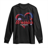 I'm A Heart Warrior Long Sleeve Shirt Congenital Heart Disease CHD Awareness