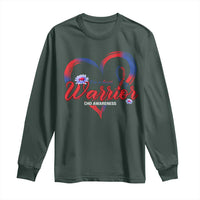 I'm A Heart Warrior Long Sleeve Shirt Congenital Heart Disease CHD Awareness
