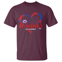 I'm A Heart Warrior T Shirt Congenital Heart Disease CHD Awareness