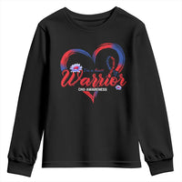 I'm A Heart Warrior Youth Sweatshirt Congenital Heart Disease CHD Awareness