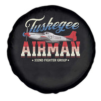 Tuskegee Airman Spare Tire Cover 332ND Fighter Group Airplane
