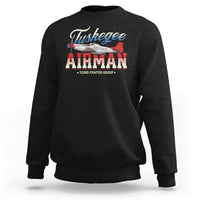 Tuskegee Airman Sweatshirt 332ND Fighter Group Airplane