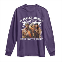 Tuskegee Airman Long Sleeve Shirt 332ND Fighter Group Black History Month