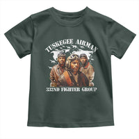 Tuskegee Airman Toddler T Shirt 332ND Fighter Group Black History Month